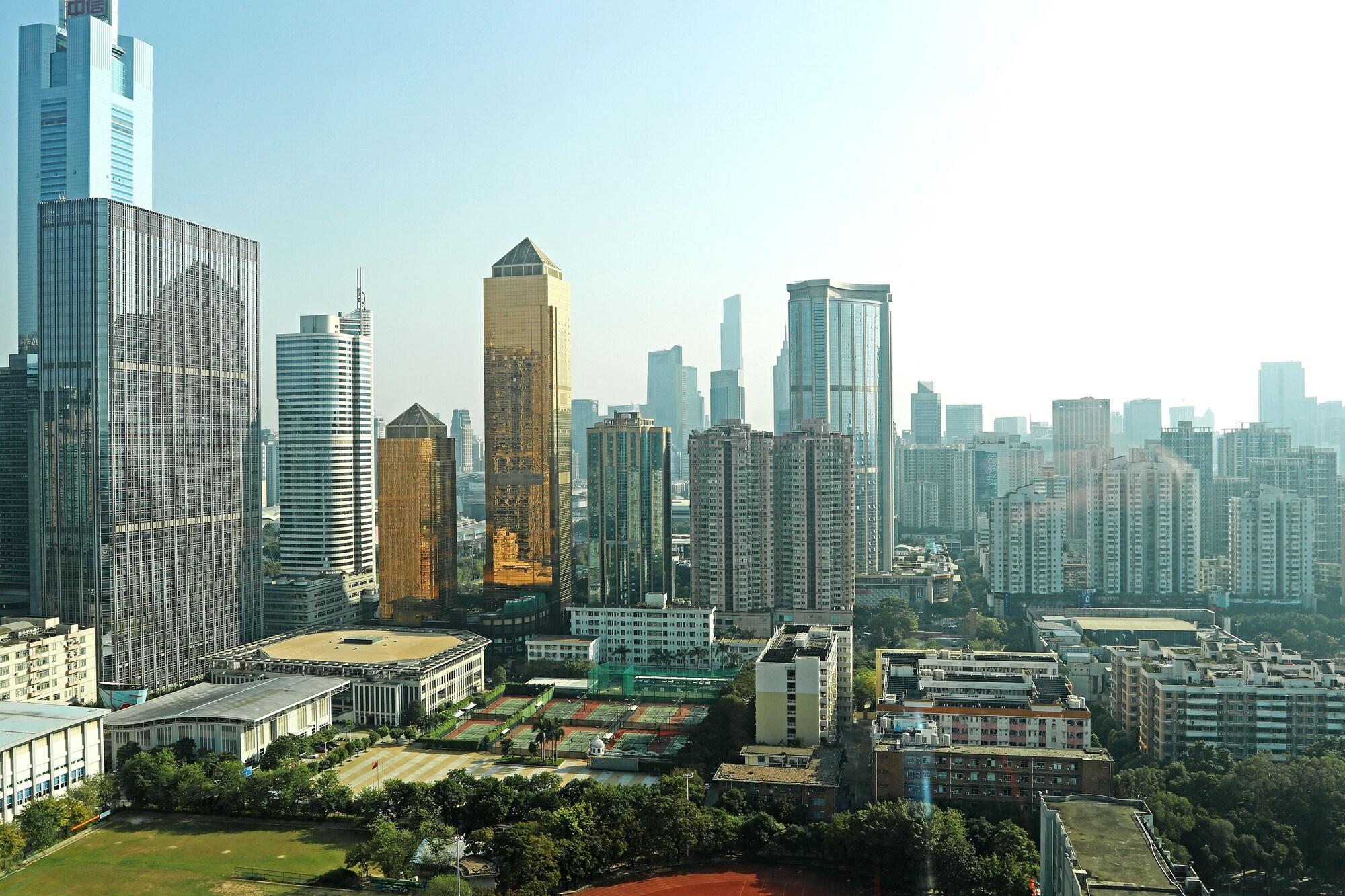 Hilton Guangzhou Tianhe Hotel Ngoại thất bức ảnh Shenzhen