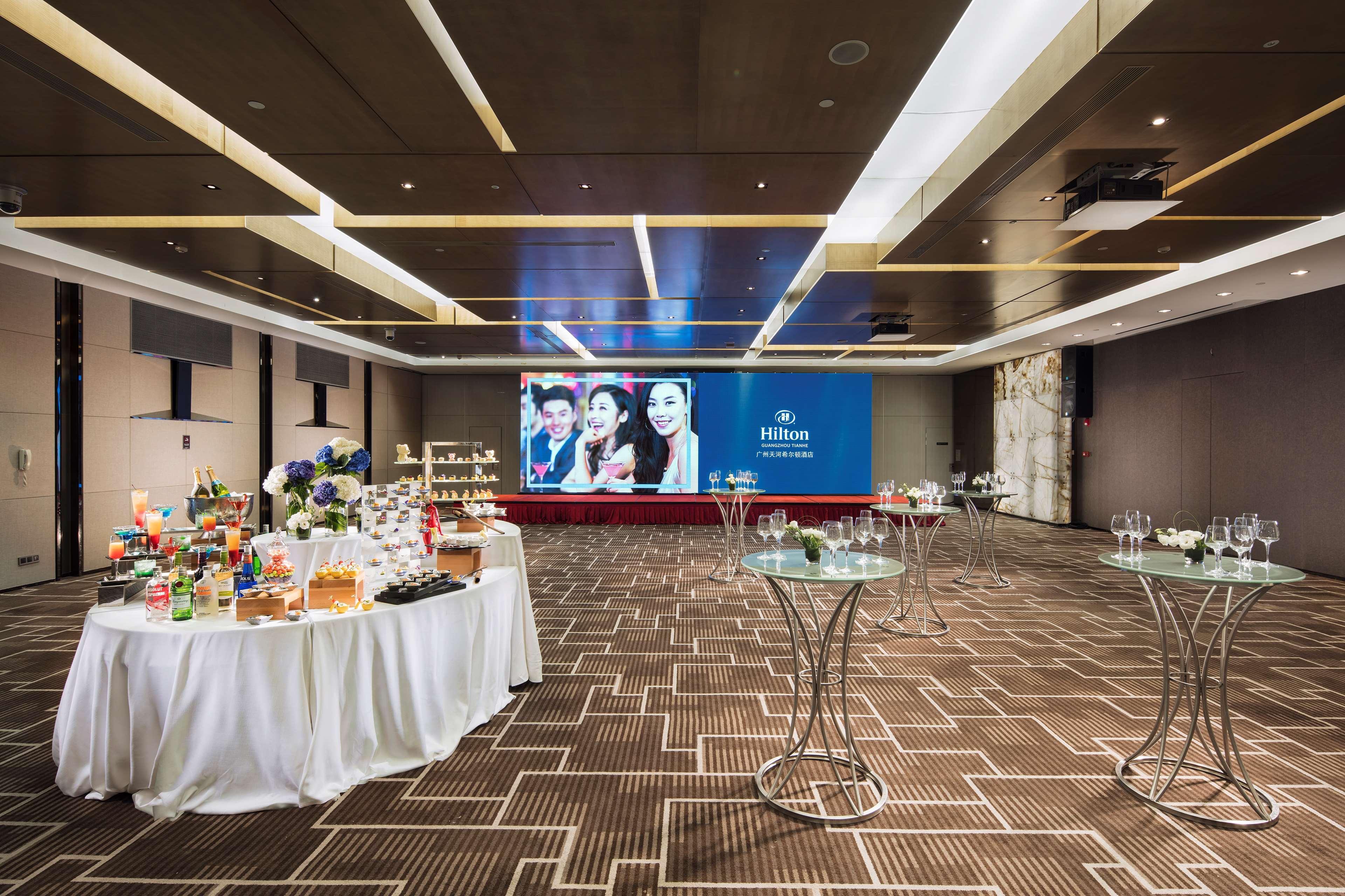 Hilton Guangzhou Tianhe Hotel Ngoại thất bức ảnh The ballroom
