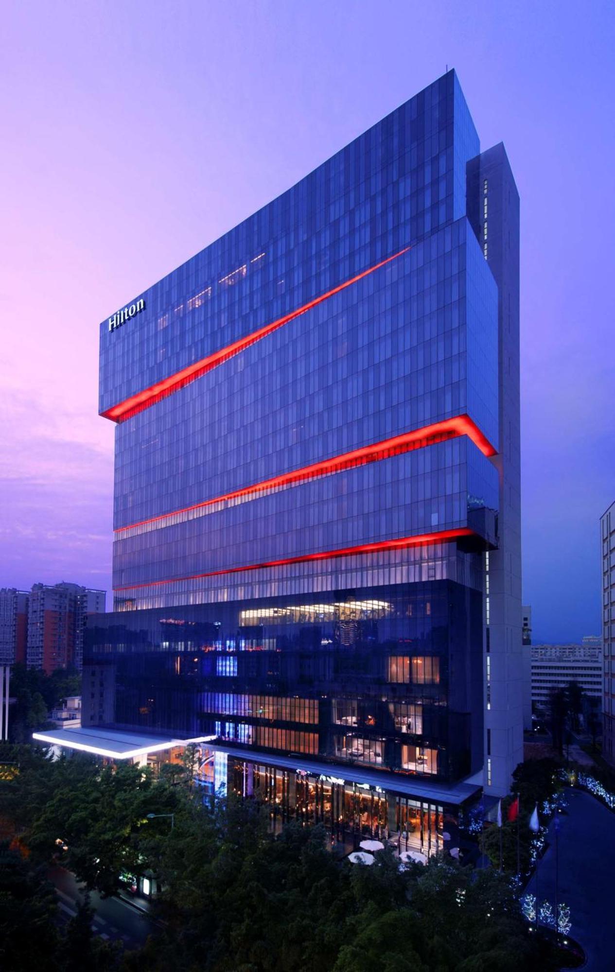 Hilton Guangzhou Tianhe Hotel Ngoại thất bức ảnh