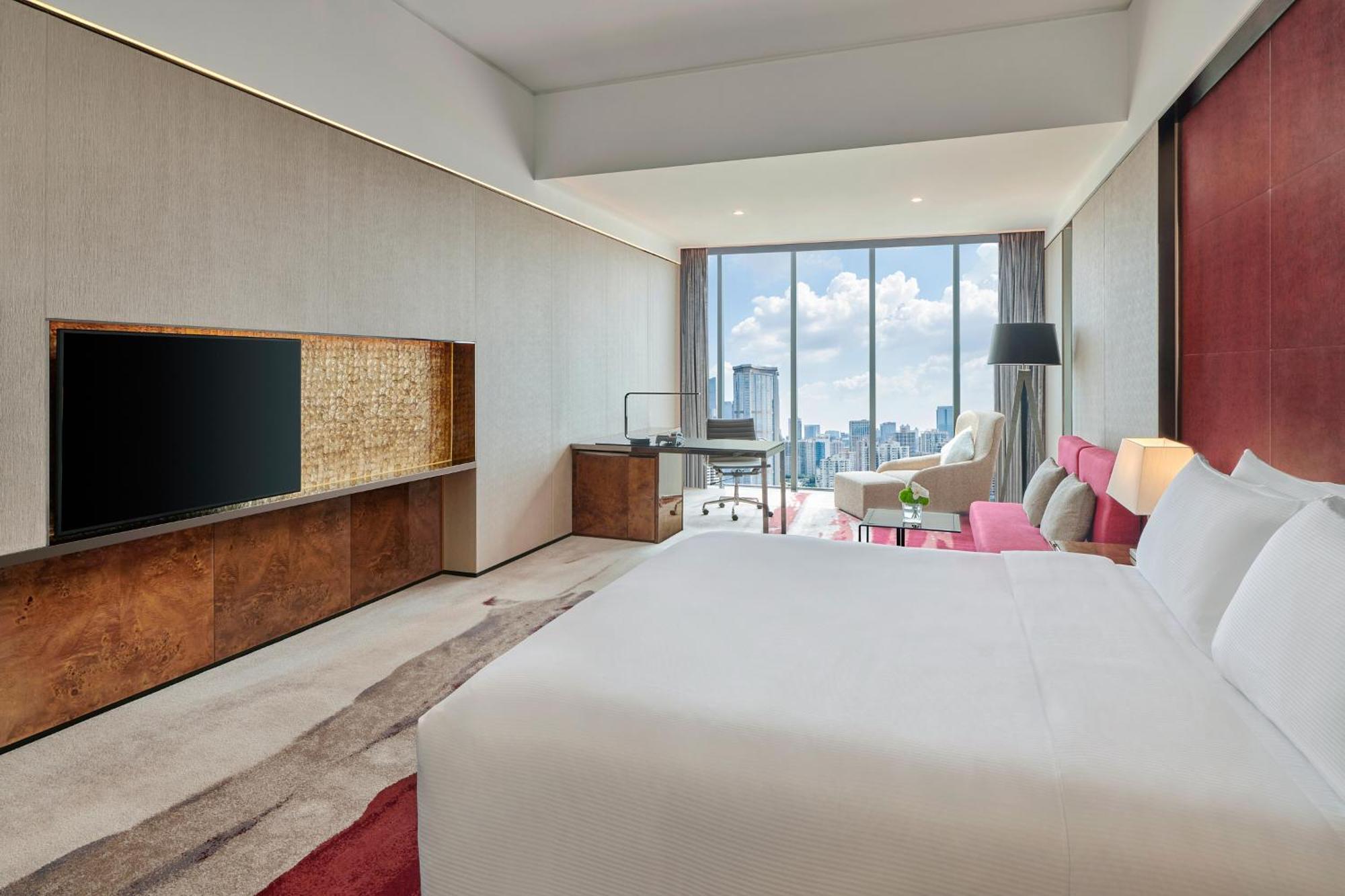 Hilton Guangzhou Tianhe Hotel Ngoại thất bức ảnh Deluxe Room