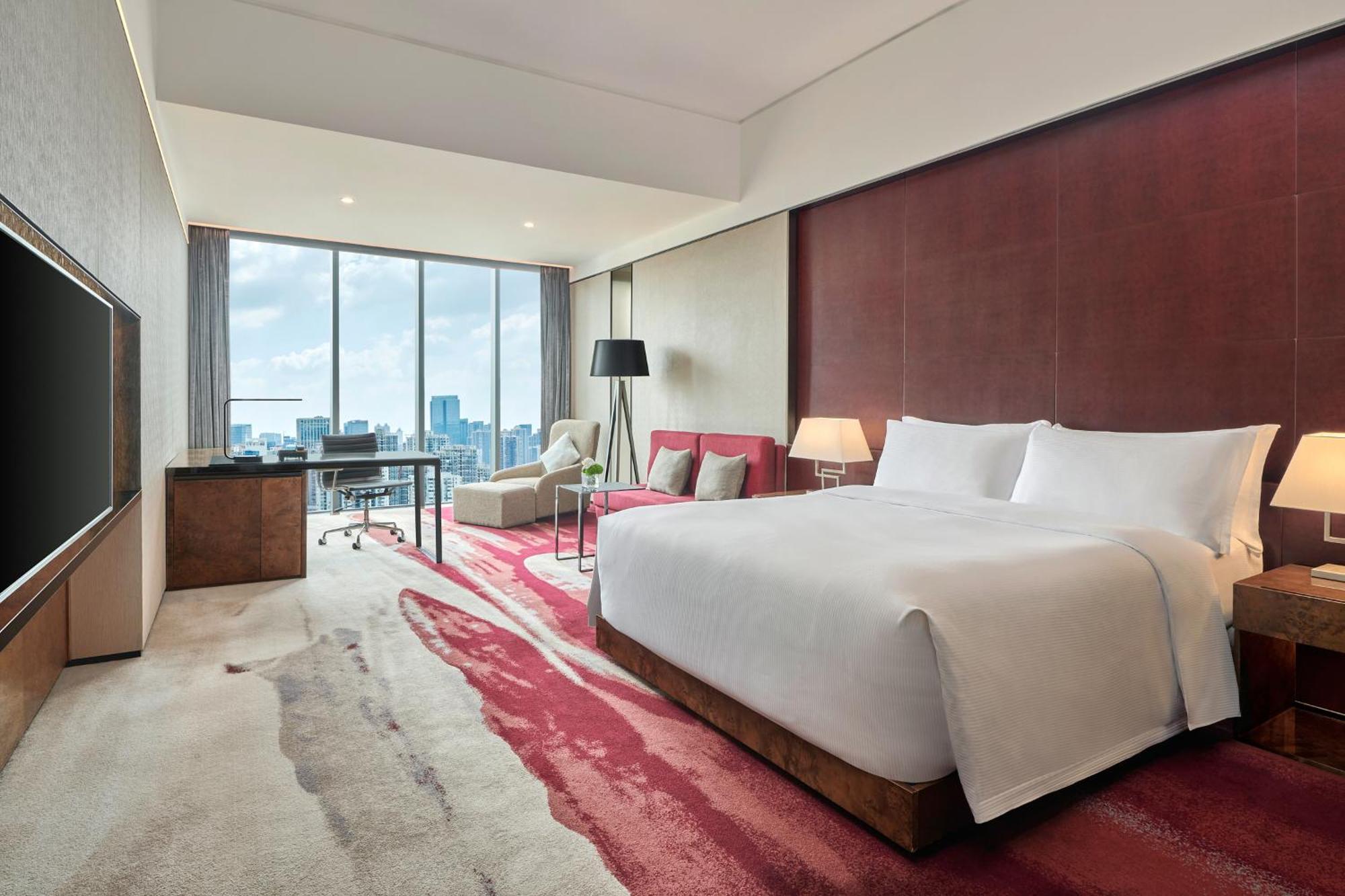 Hilton Guangzhou Tianhe Hotel Ngoại thất bức ảnh Deluxe Room