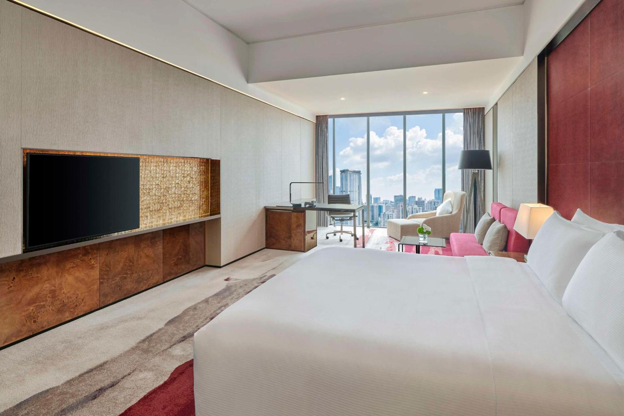 Hilton Guangzhou Tianhe Hotel Ngoại thất bức ảnh
