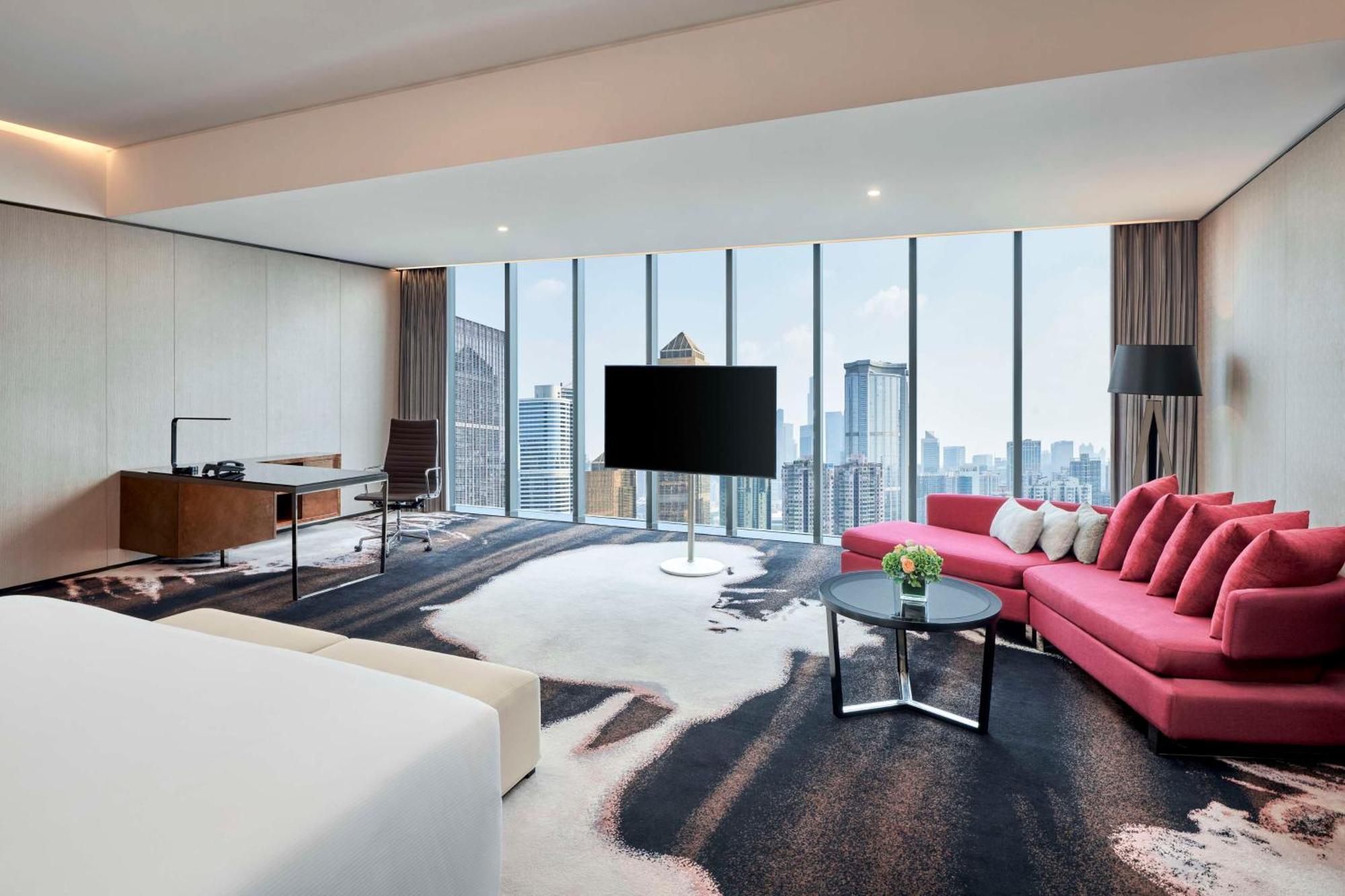 Hilton Guangzhou Tianhe Hotel Ngoại thất bức ảnh